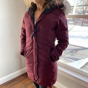 Canada Goose Lorette Fusion Fit Parka Black Label